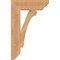Ekena Millwork Legacy Slat Smooth Bracket, Western Red Cedar, 3 1/2"W x 14"D x 22"H BKT04X14X22LEC06SWR - alternate 3